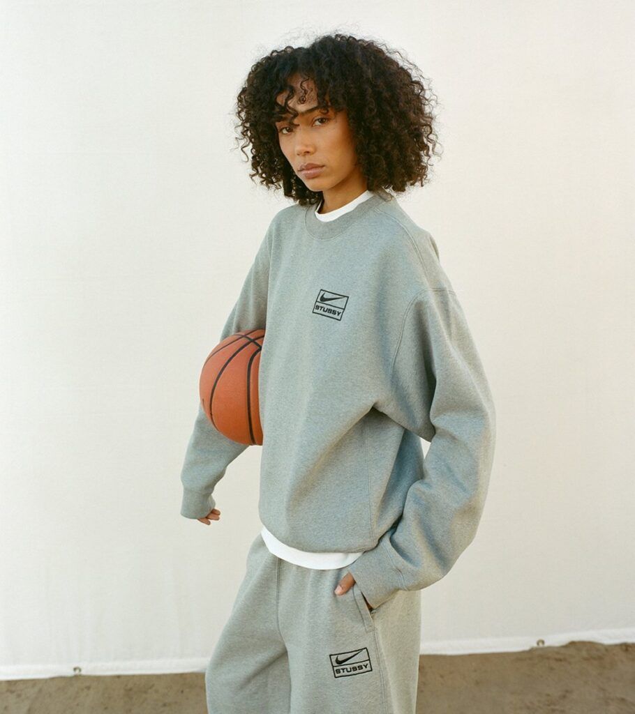 新作】Stussy x Nike Fleece Crew ナイキ ステューシー (Nike