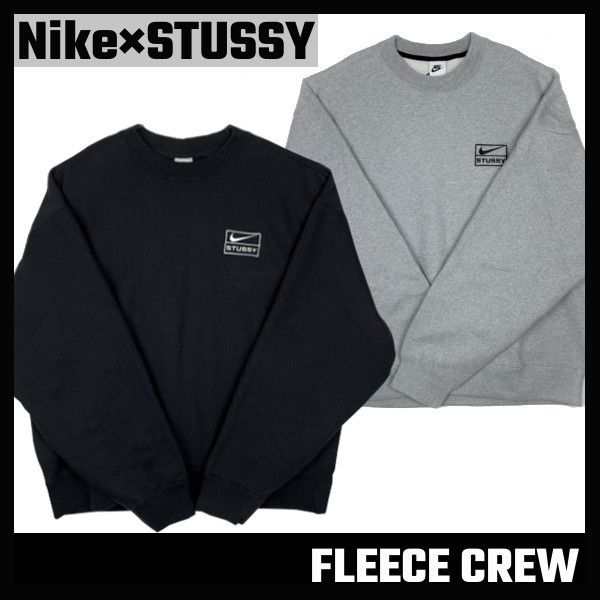 Nike×STUSSY】コラボ FLEECE CREW (Nike/スウェット・トレーナー
