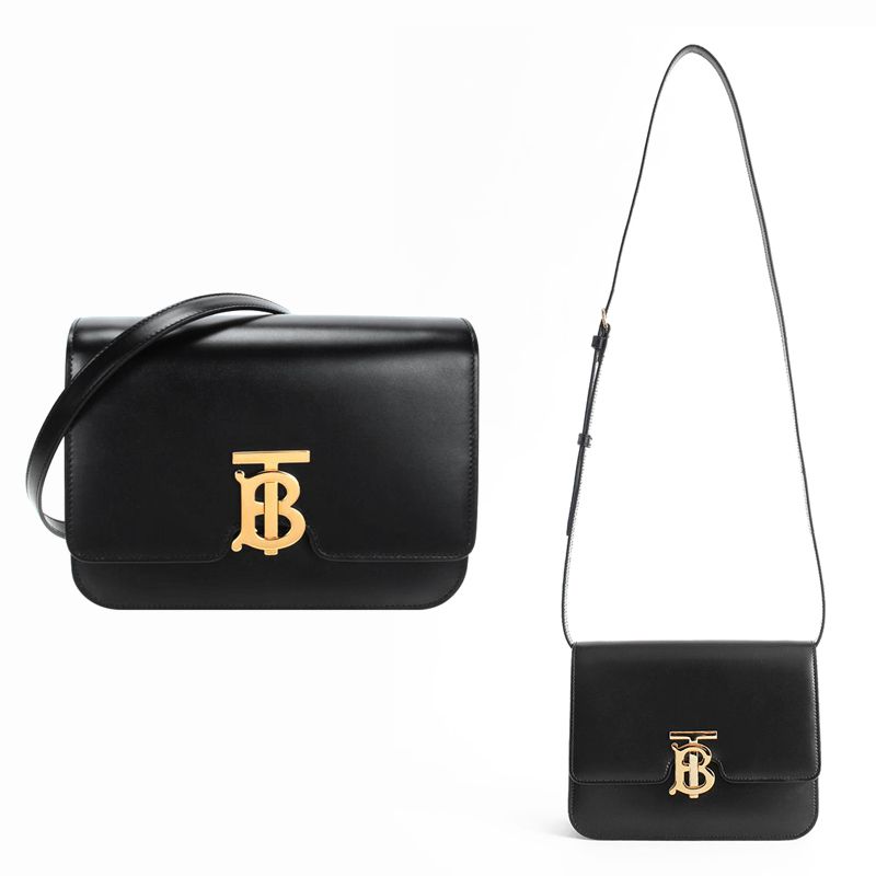 関税負担なし☆Burberry バーバリー スモール レザー TBバッグ