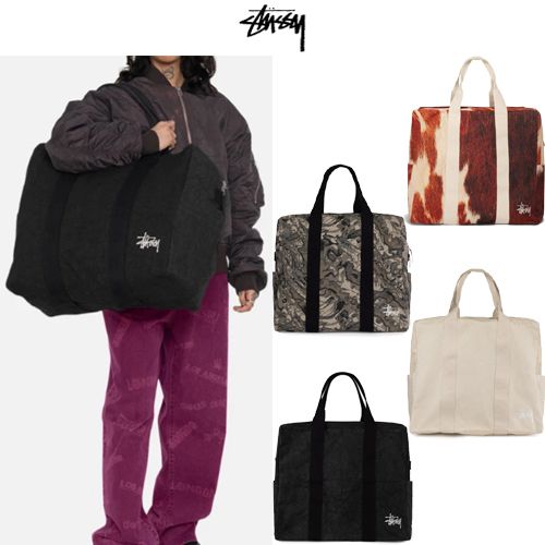 ☆2023SS新作☆STUSSY☆CANVAS FLIGHT BAG (STUSSY/トートバッグ