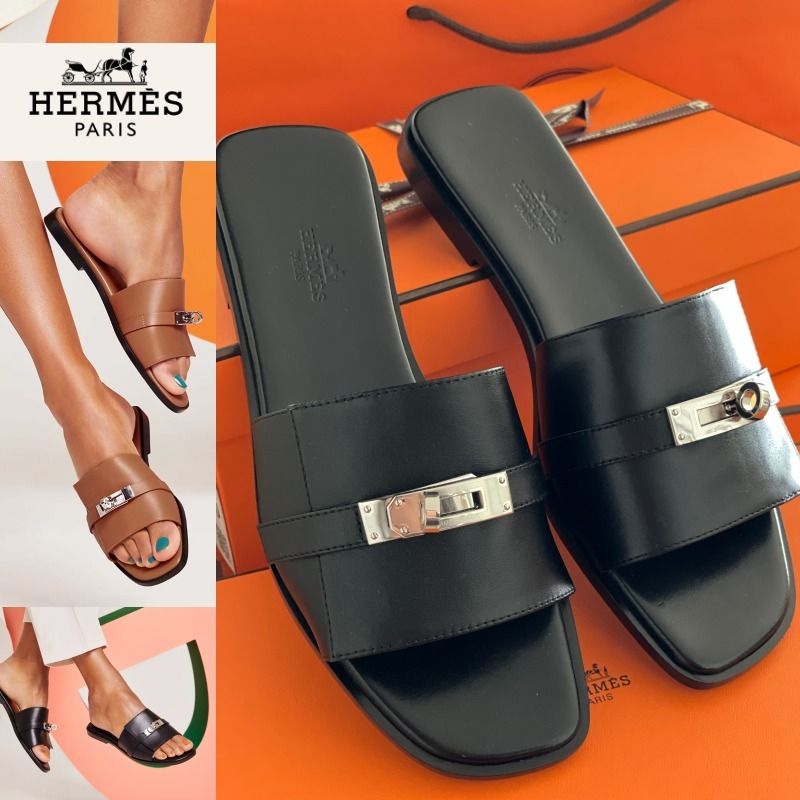 話題】Hermes Giulia sandalケリーバックルサンダル (HERMES/サンダル