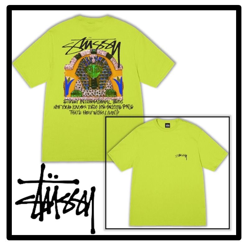 ☆送料・関税込☆Stussy☆SPHINX TEE☆KEYLIME☆ (STUSSY/Tシャツ