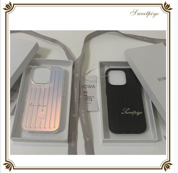 リモワ☆iPhone13Pro 13ProMax 14Pro 14ProMax ケース シンプル