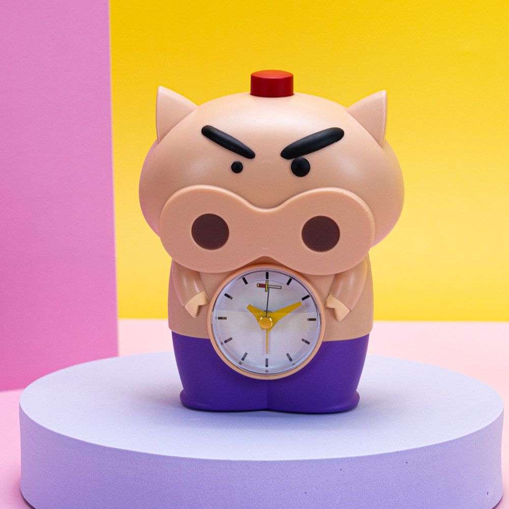 クレヨンしんちゃん】ぶりぶりざえもん☆目覚まし時計 (Crayon Shin