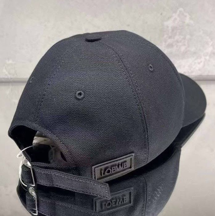 LOEWE】ロエベ パッチ キャップ ブラック (LOEWE/キャップ) K820AA2X01