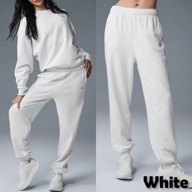 上下セット◇【ALO Yoga】PULLOVER ＆SWEATPANT ◇セットアップ (ALO