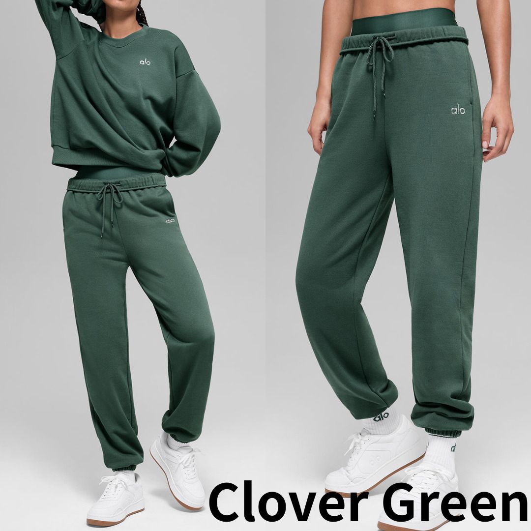 上下セット◇【ALO Yoga】PULLOVER ＆SWEATPANT ◇セットアップ (ALO