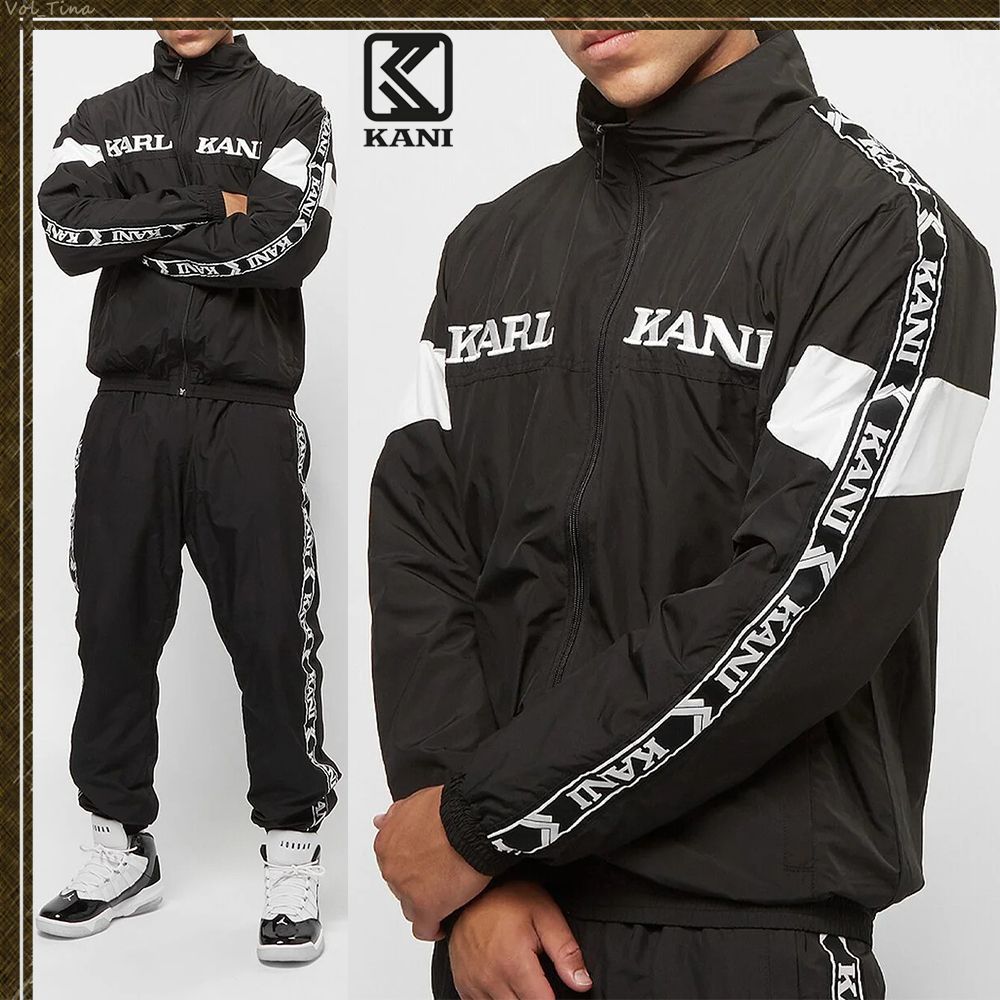 KARL KANI◇カールカナイ レトロ テープ トラックジャケット (KARL