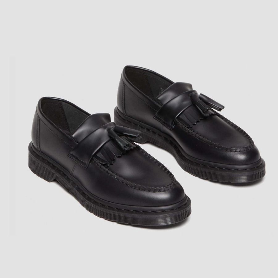 Dr Martens☆ADRIAN MONO☆タッセル ローファー☆BLACK SMOOTH (Dr