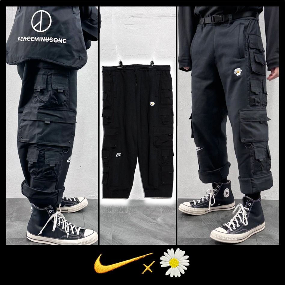 ☆関税込☆Nike x Peaceminusone☆コラボ Wide Pants Black