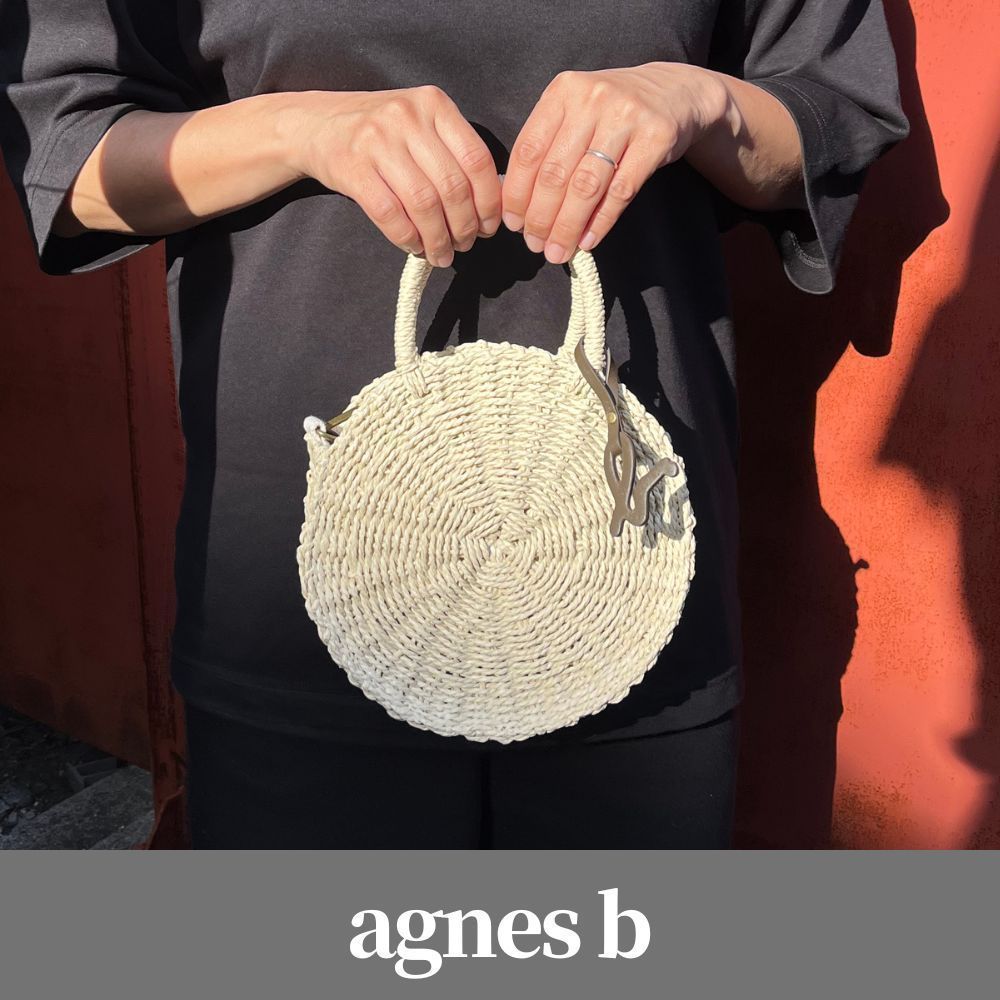 大人OK】agnes b アニエスベー 2way ミニ かごバッグ (Agnes b/子供用
