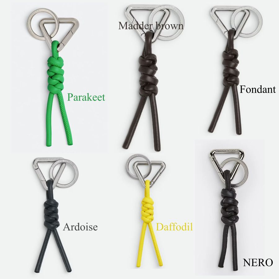 直営店買付】ボッテガヴェネタ☆レザー キーリング☆651052 (BOTTEGA