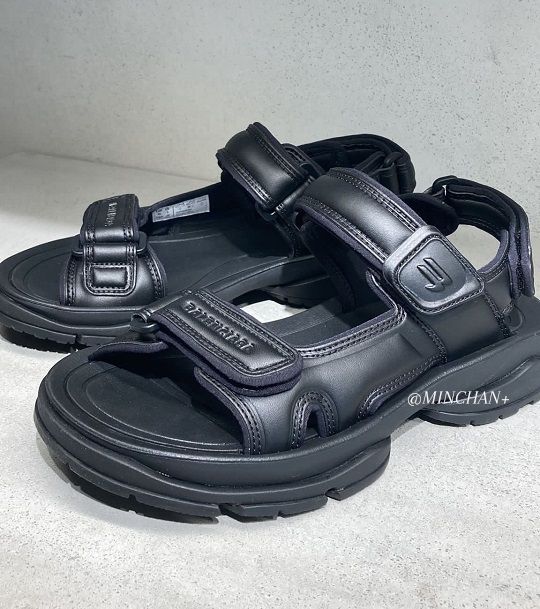 BALENCIAGA】BB TOURIST サンダル ブラック (BALENCIAGA/サンダル