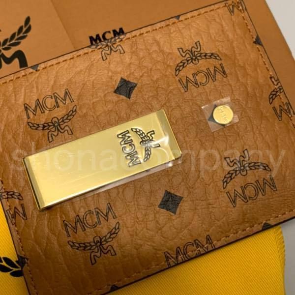 関税込】◇MCM エムシーエム◇マネークリップ カードケース (MCM