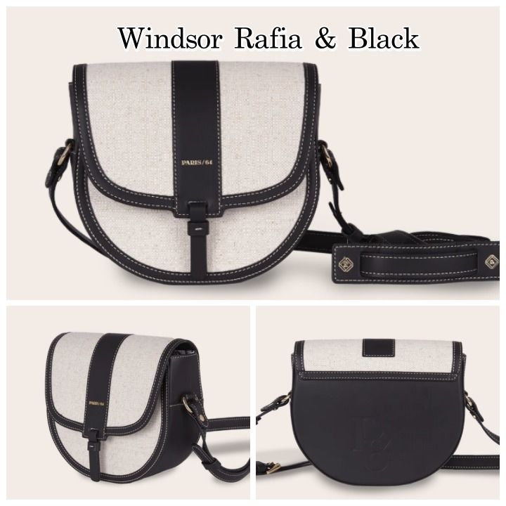 PARIS/64＊レザー ショルダーバッグ ハンドメイドバッグ (PARIS/64