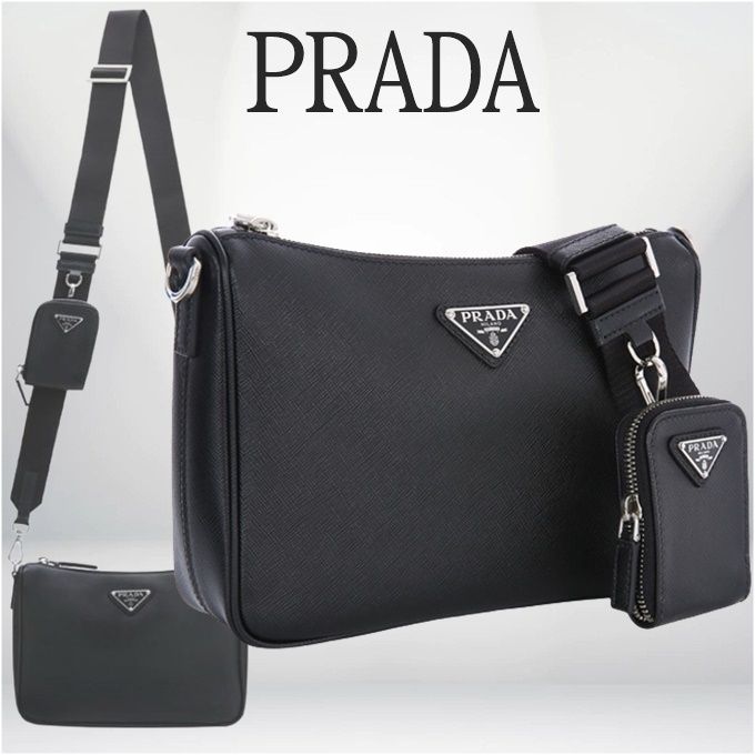 ♢PRADA♢メンズ ショルダーバッグ☆正規品・関税込☆ (PRADA