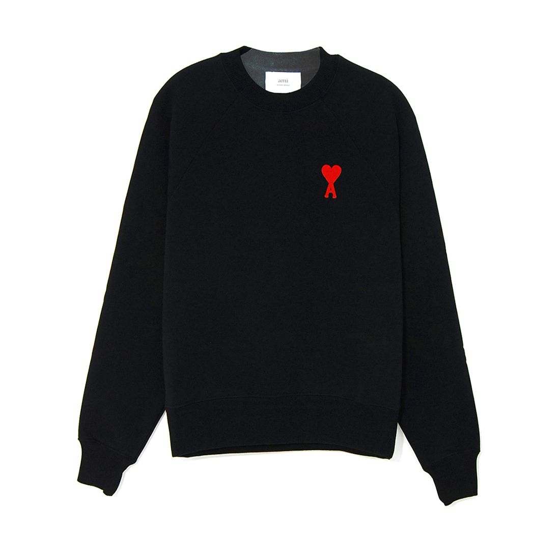 関税負担なし☆AMI PARIS ハート ロゴ入り スウェットシャツ (AMI