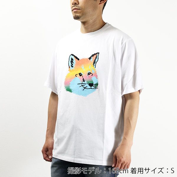 Maison Kitsune メゾンキツネ Tシャツ 半袖 クルーネック メンズ