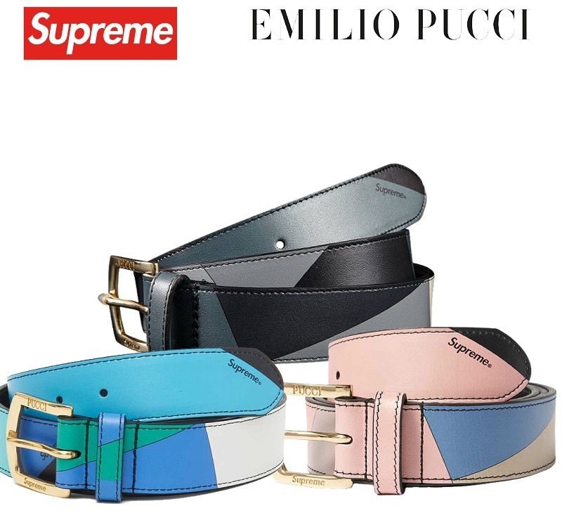 21SS Supreme Emilio Pucci Belt シュプリーム エミリオプッチ