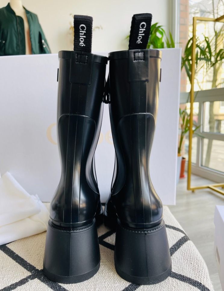 ☆関税込☆クロエ☆Chloe☆betty レインブーツ ショートブーツ (Chloe