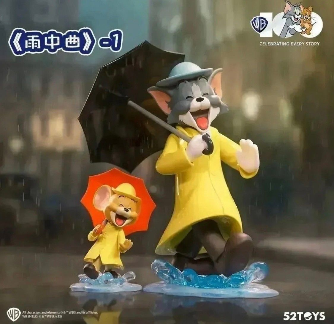 52toysトムとジェリー ワーナー100周年記念フィギュア 6個入り
