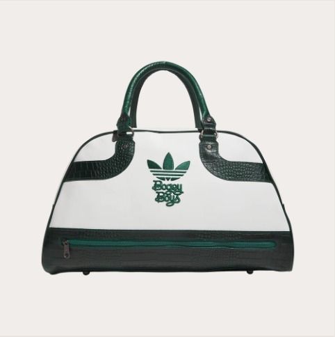 注目コラボ◇お洒落【Bogey Boys x adidas】Bag White ◇バッグ