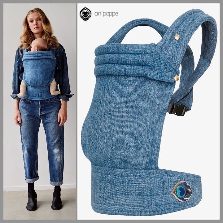 100％綿 新生児からご利用可能☆人気のデニムデザイン (artipoppe