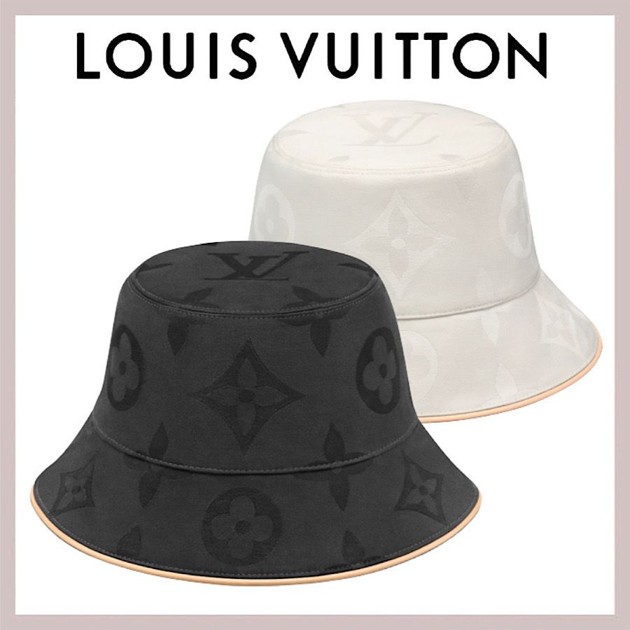 日常使いに》 LOUIS VUITTON デイリーグラム バケットハット (Louis