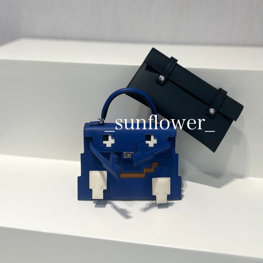 エルメス 激レア☆ケリードールピクト ブルーロイヤル (HERMES