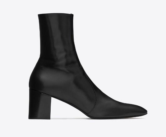 Saint Laurent 23AW《XIV ジップブーツ》スムースレザー 直営店 (Saint