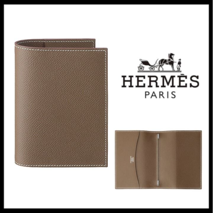 HERMES】エルメス 手帳カバー アジェンダ「GM」Simple /Etoupe (HERMES