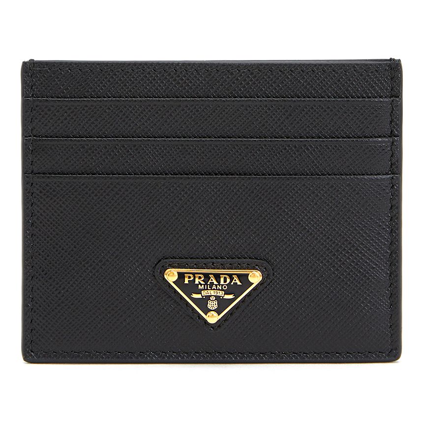 関税負担なし☆PRADA プラダ サフィアーノレザー カードケース (PRADA