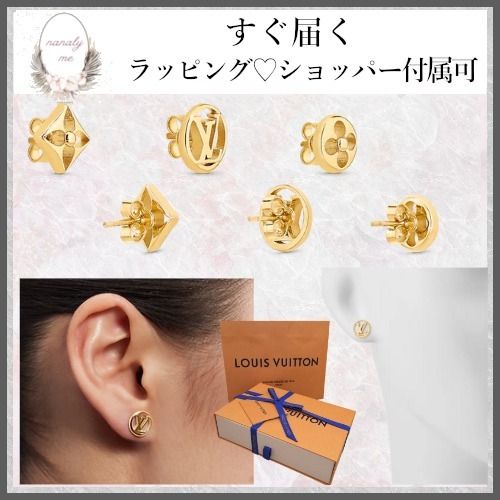 可愛らしいデザイン♡】ルイヴィトン ピアス (Louis Vuitton/ピアス