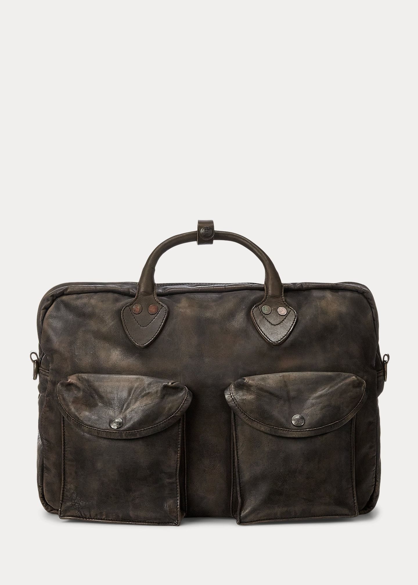 RRL Leather Briefcase レザー ブリーフケース 2way (RRL/ビジネス