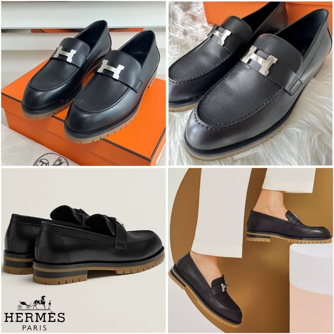 可愛く☆シックに》 エルメス モカシン フォーブル (HERMES/ローファー