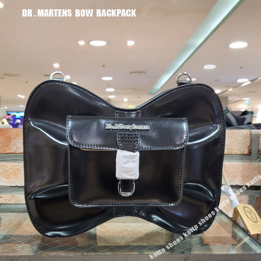 Dr Martens☆BOW BACKPACK☆2WAY☆リボン☆BLACK (Dr.Martens