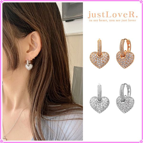 just LoveR.】Katie Heart Earrings～ピアス☆宮脇咲良着用 (just