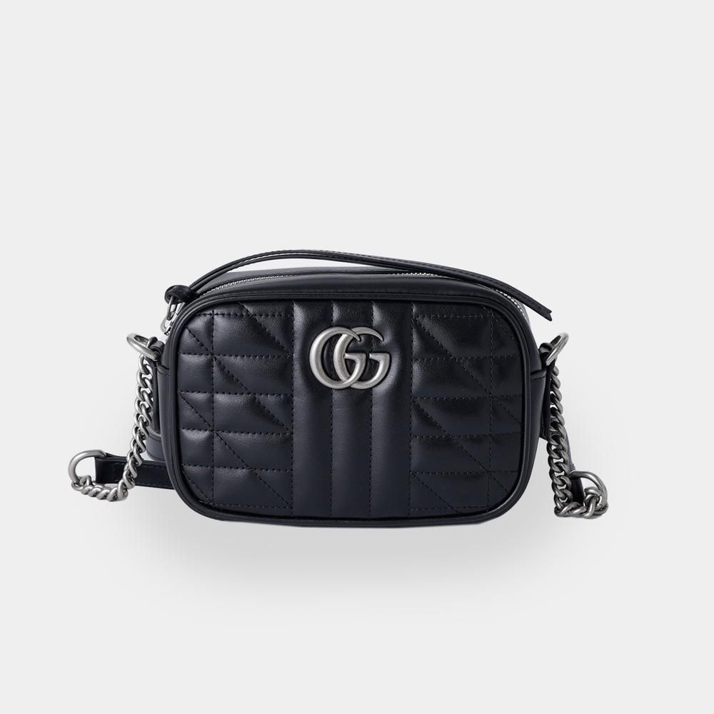 GUCCI ☆〔GGマーモント〕スモール ショルダーバッグ 各色 (GUCCI