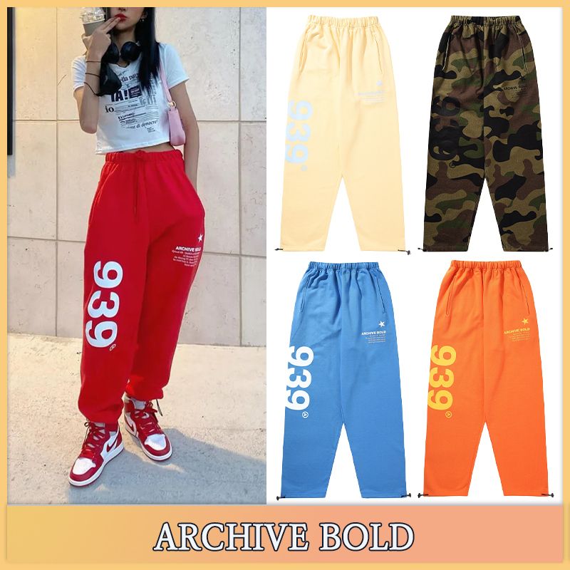 ARCHIVE BOLD】☆送料・関税込☆939ロゴスウェットパンツ (ARCHIVE