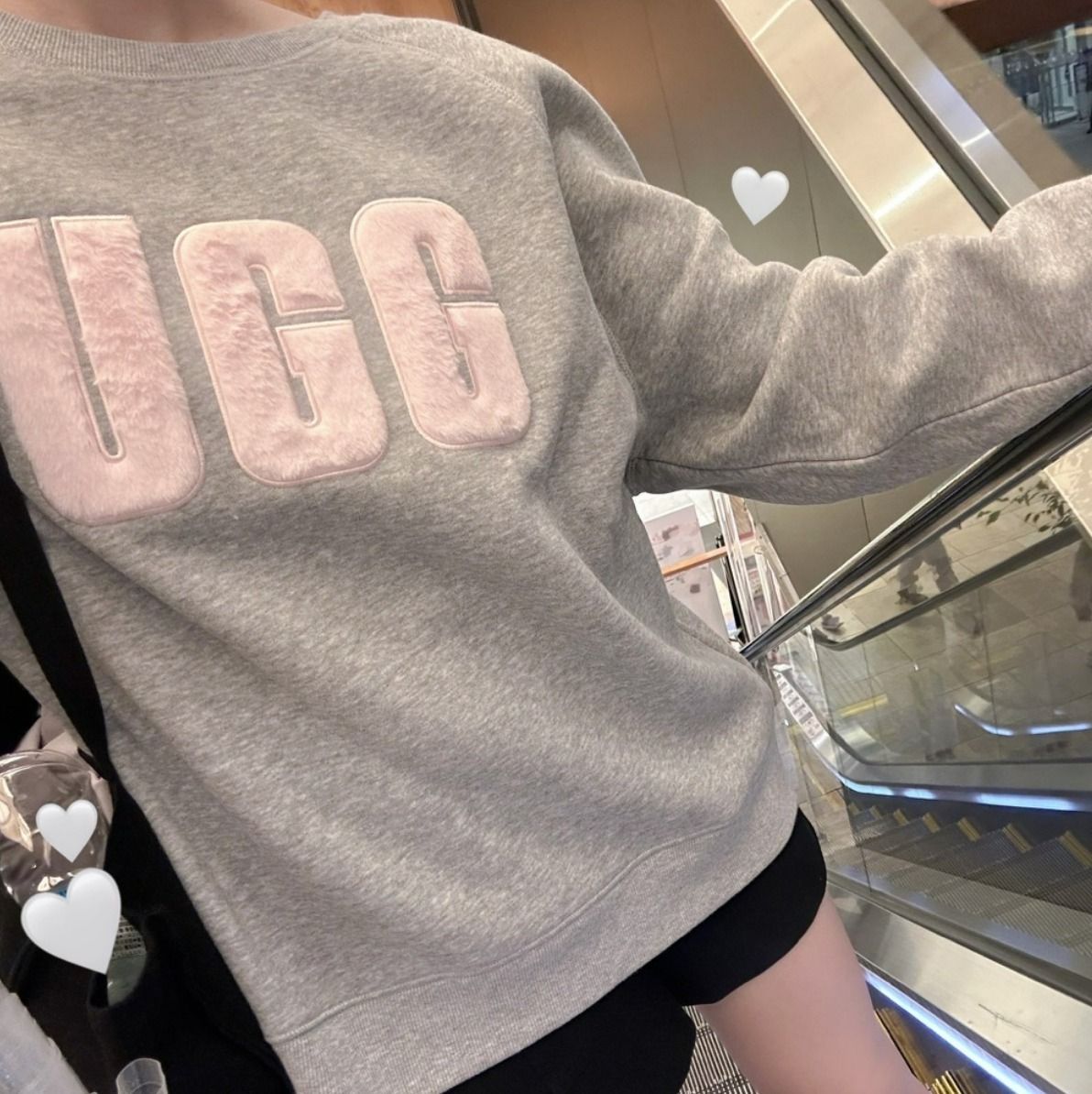 セール【UGG】もこもこがカワイイ♪ Logo Crewneck スウェット♪ (UGG