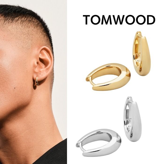 男女兼用】Tom Woodトムウッド リズ フープピアス (Tom Wood/ピアス