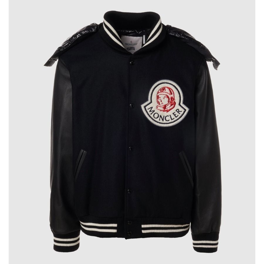 注目コラボ】MONCLER BBC バーシティジャケット (MONCLER/スタジャン