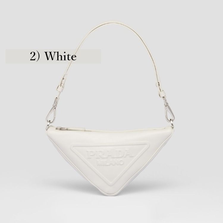 PRADA＊Triangle leather トライアングル ミニバッグ＊送料込 (PRADA