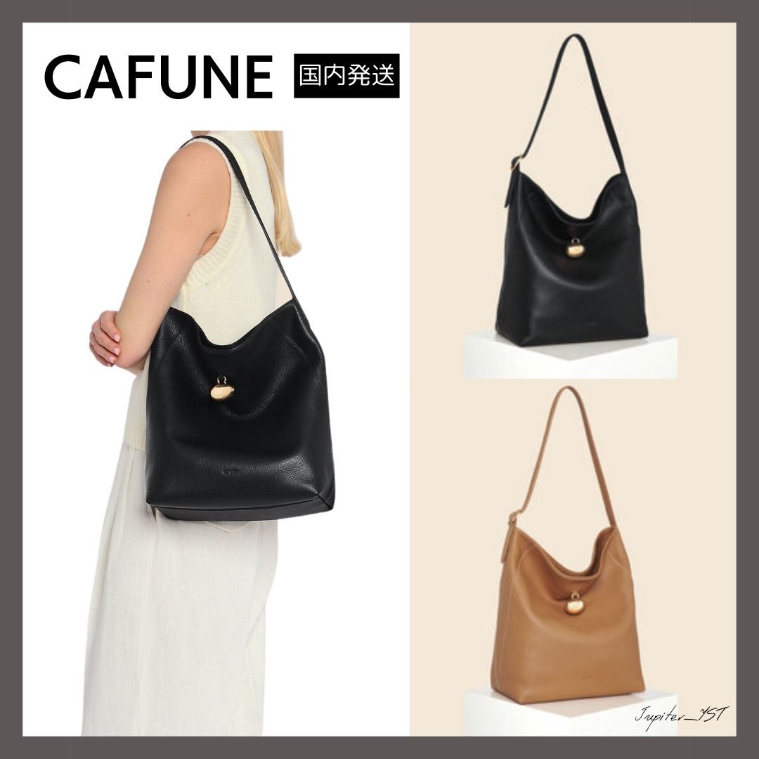 CAFUNE◇DROP HOBO バッグ 2color【送料関税込】 (CAFUNE/ショルダー