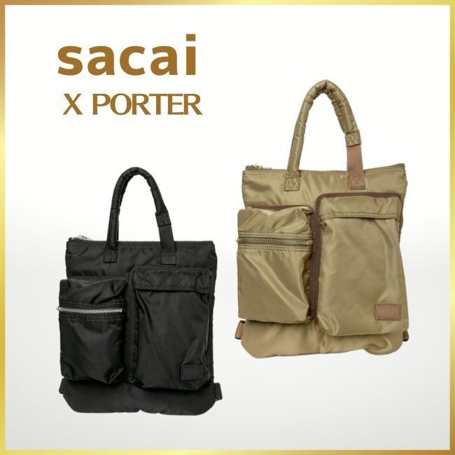 sacai X Porter ]人気☆ Helmet Back Pack Small☆関税送料込 (sacai