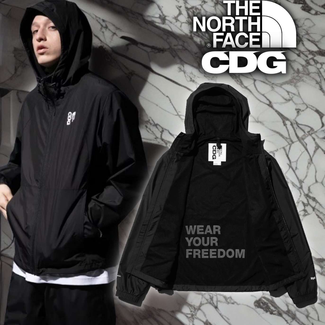 ☆North Face X CDG ☆SNSでも話題のコラボジャケットが遂に解禁 (THE