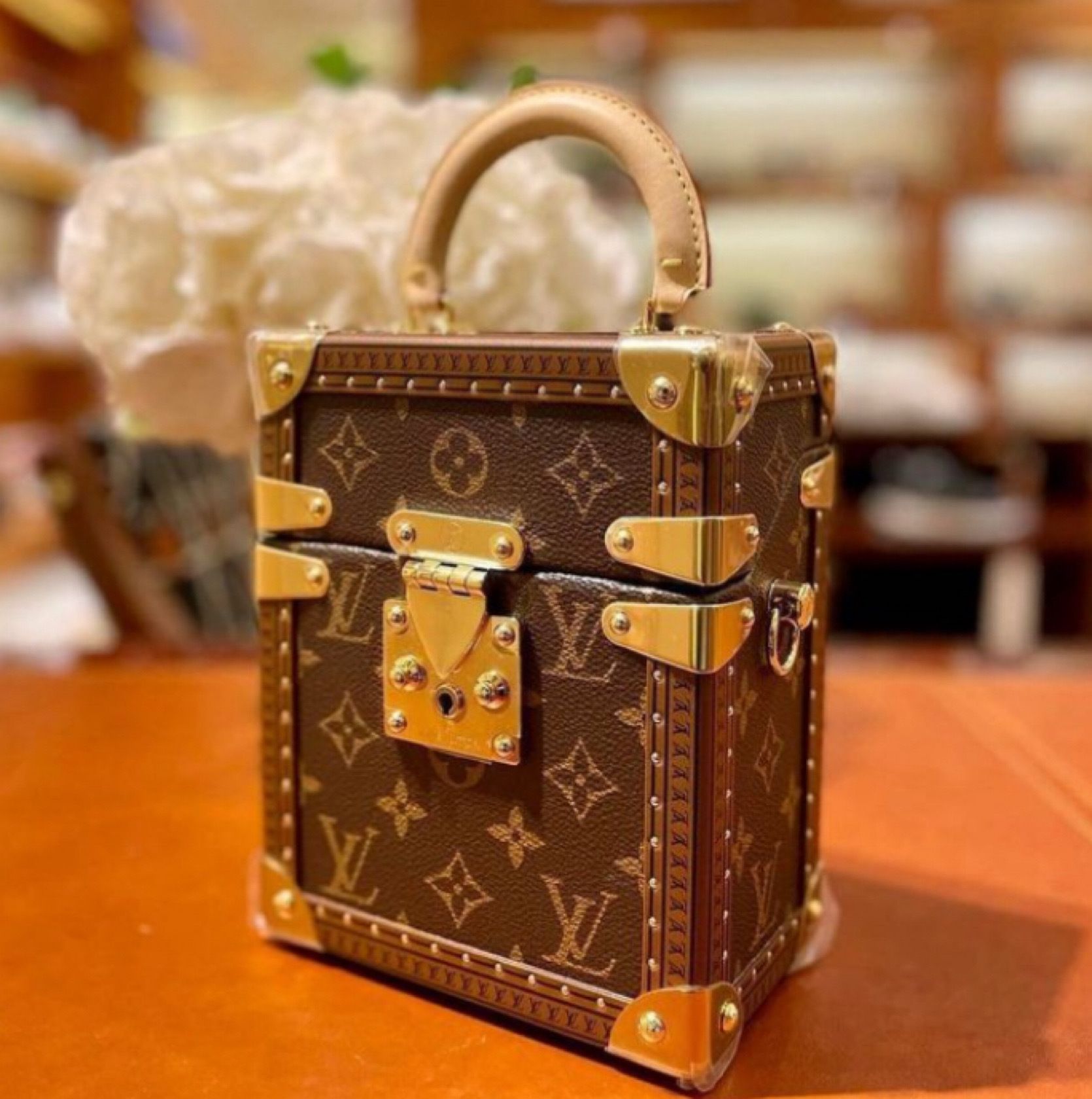 ハードトランクスタイル♪】LouisVuitton ショルダーバッグ (Louis