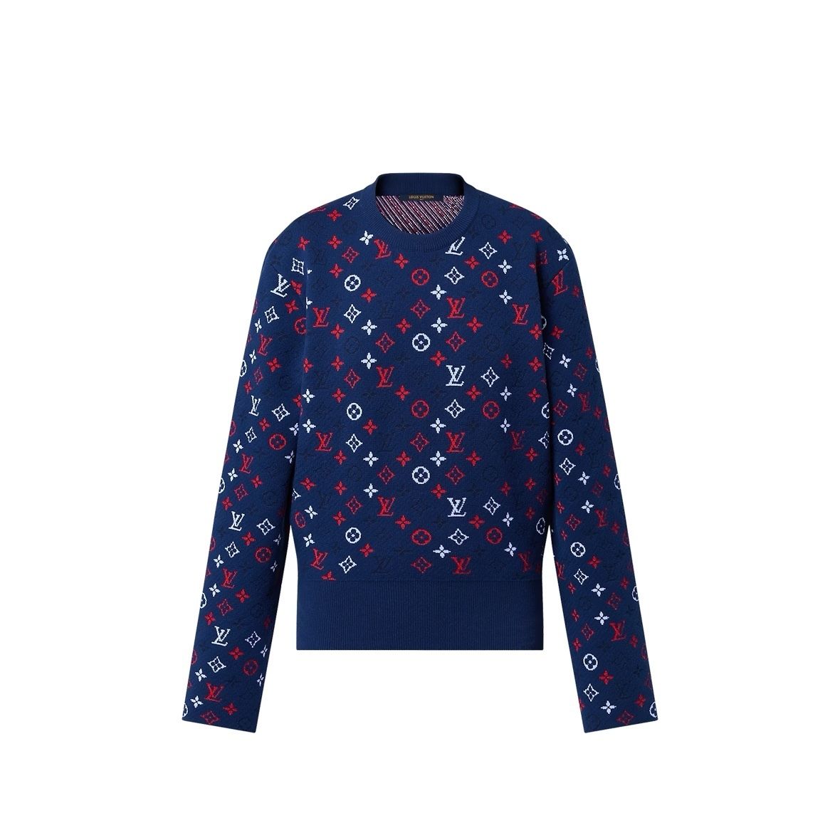 新作】LV ルイヴィトン ロゴがおしゃれ 長袖ニット (Louis Vuitton