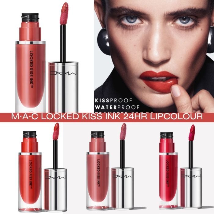 MAC】キスしても落ちない♡Locked Kiss Ink13色 (MAC/リップグロス