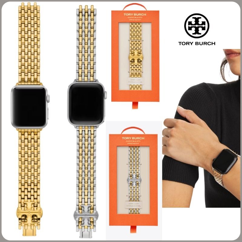 Tory Burch】apple watch アップル ウォッチ バンド38-45mm (Tory